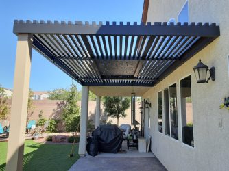 4k aluminum decorative soleil pattern patio cover