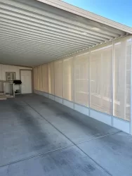 Carport Cover With Screen Privacy Wall